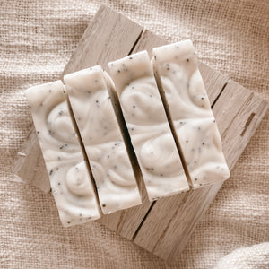 
                  
                    Sweet Almond + Poppyseed Soap Bar (Unscented)
                  
                
